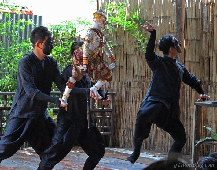 Puppet show Artists house Bangkok