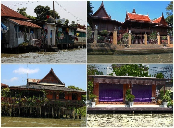 Bangkok klongs homes