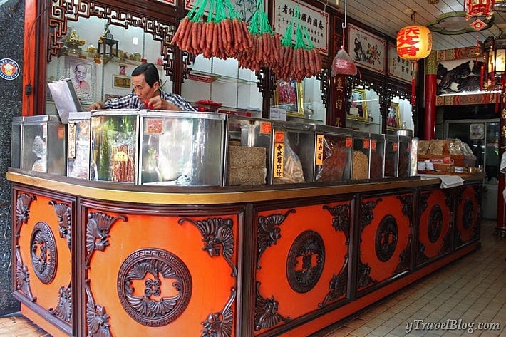 Chinese medicine shop Chinatown Bangkok