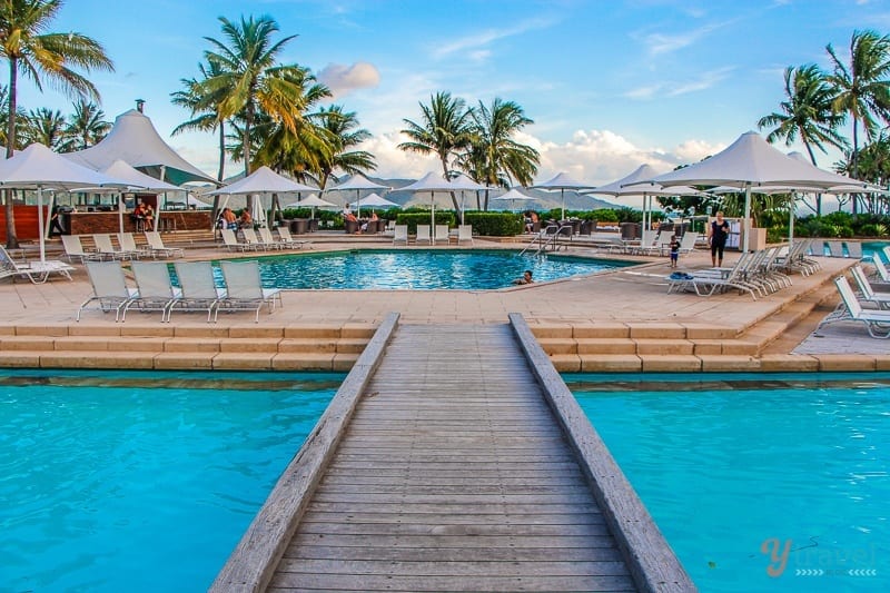 luxurious swimming pool Hayman Island Resort Pool, Queensland, Australia