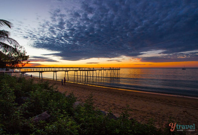 Sunset at Hervey Bay, Queensland, Australia