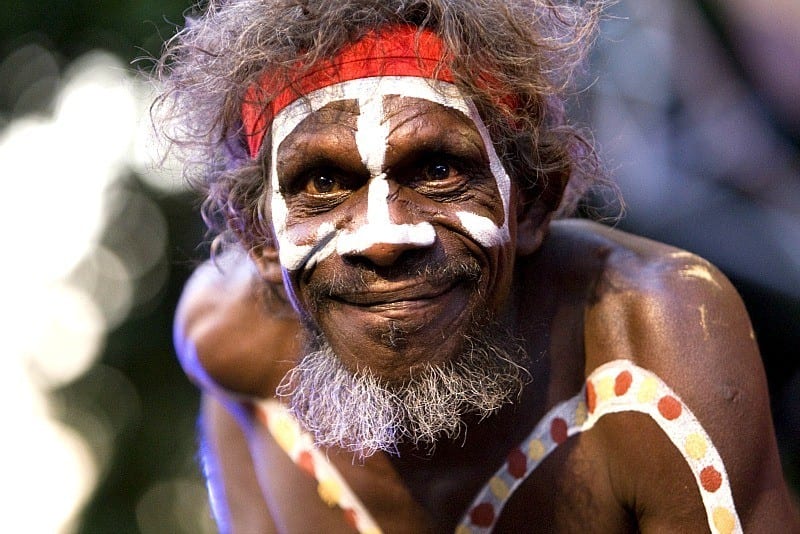 Indigenous Artist, Darwin, Australia