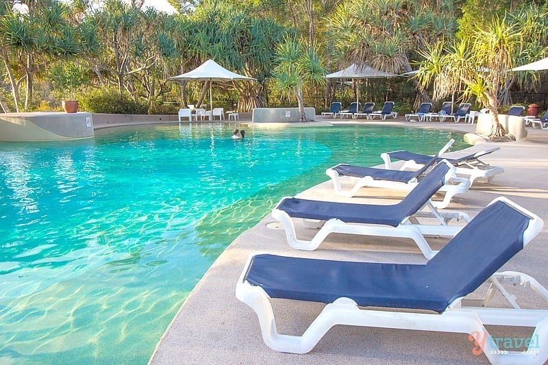 Pool at Kingfisher Bay Resort - Fraser Island, Queensland, Australia