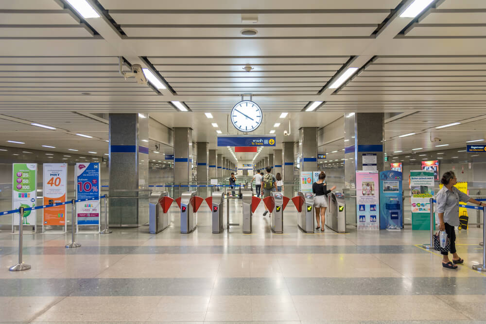 mrt underground station