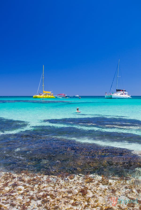 boats in the ocean