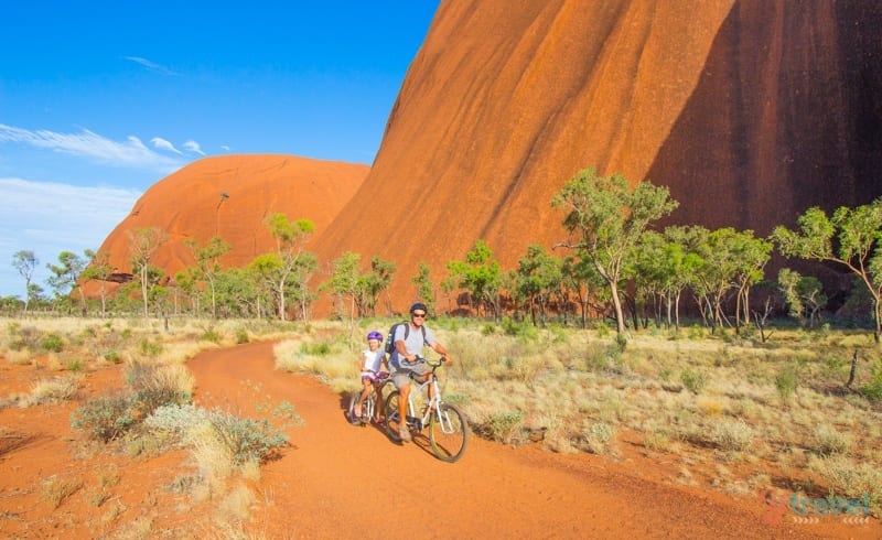 Uluru cycle ride - Central Australia