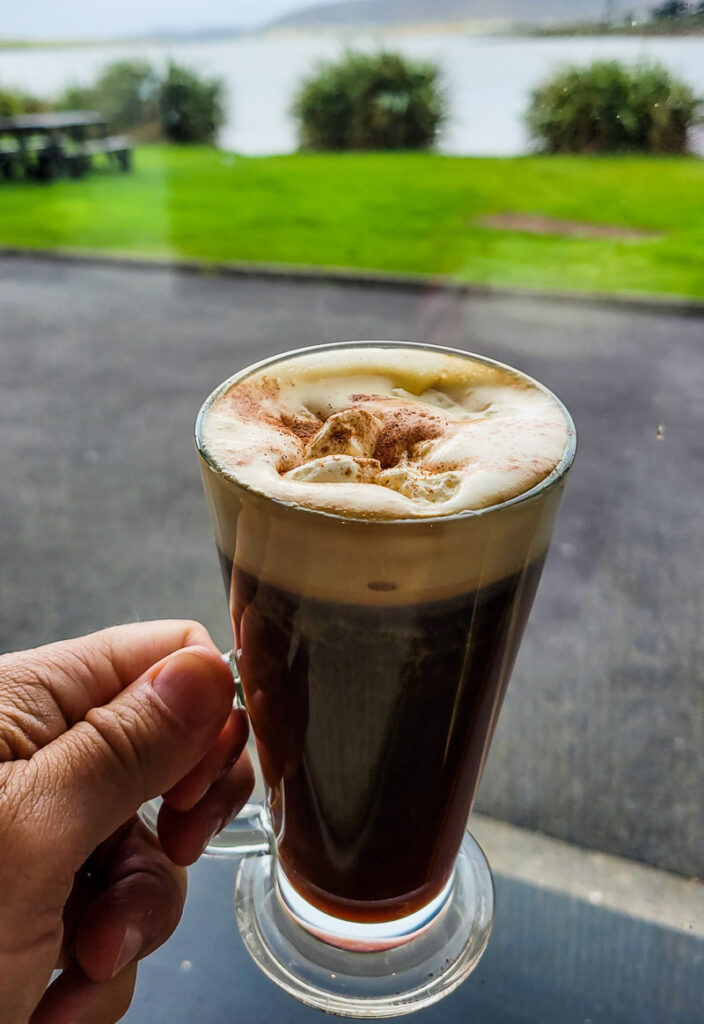 Glass of Irish Coffee