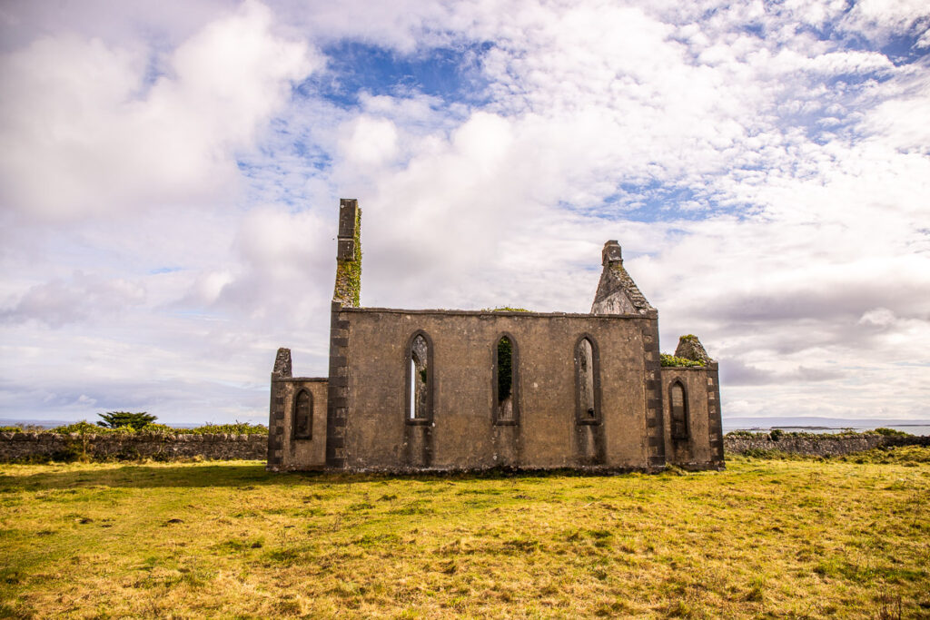 Historic ruins on Aran Island