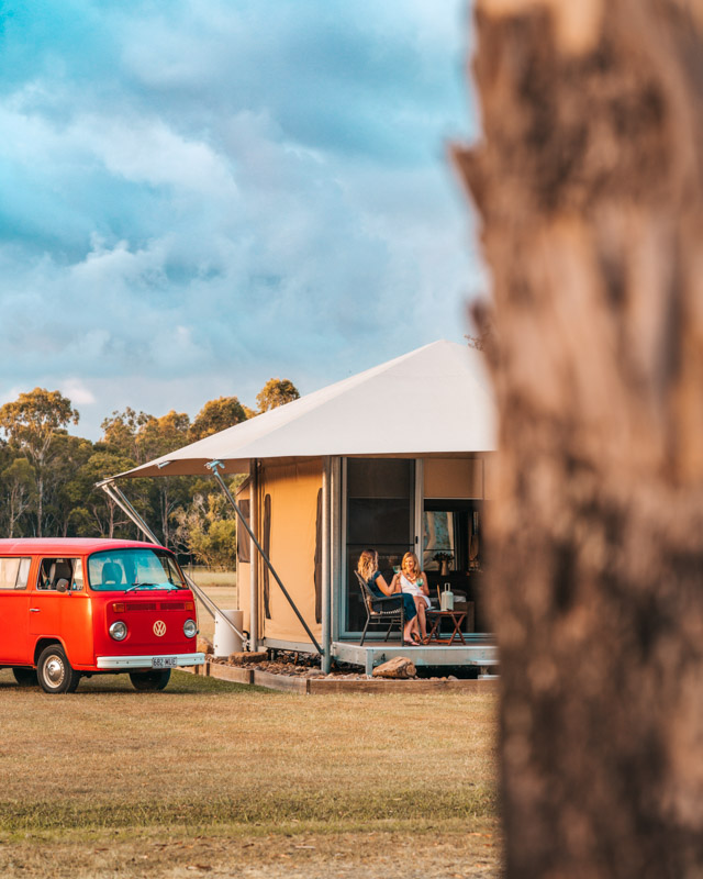 Eco-tourism accommodation in the Noosa Everglades