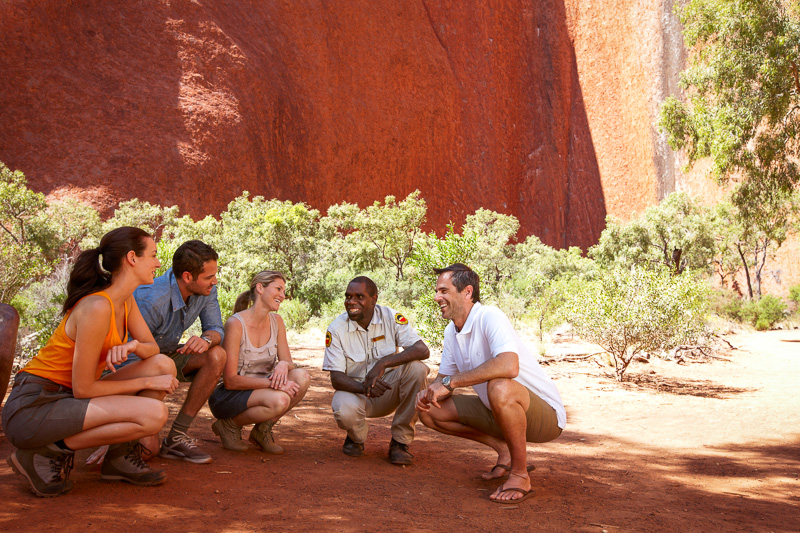 Guided along a shaded track, the Rangers tell the story of the Mala 