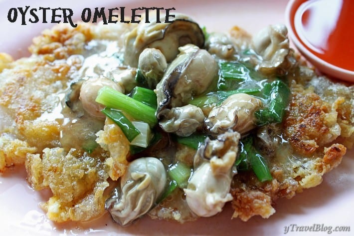 oyster omelette Chinatown Bangkok