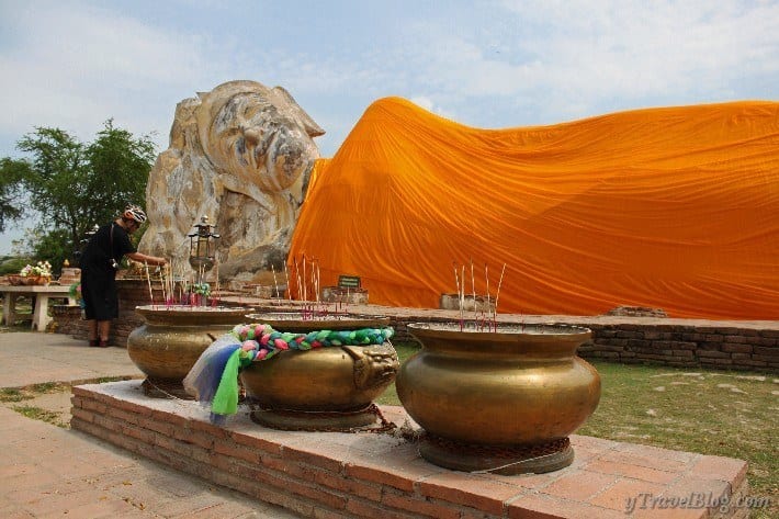 reclining Buddha Ayutthaya