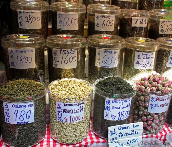 tea stall bangkok chinatown