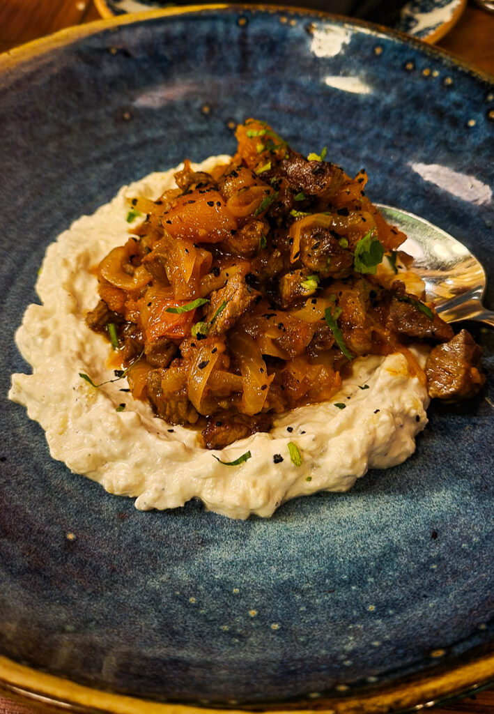 Turkish food on a plate