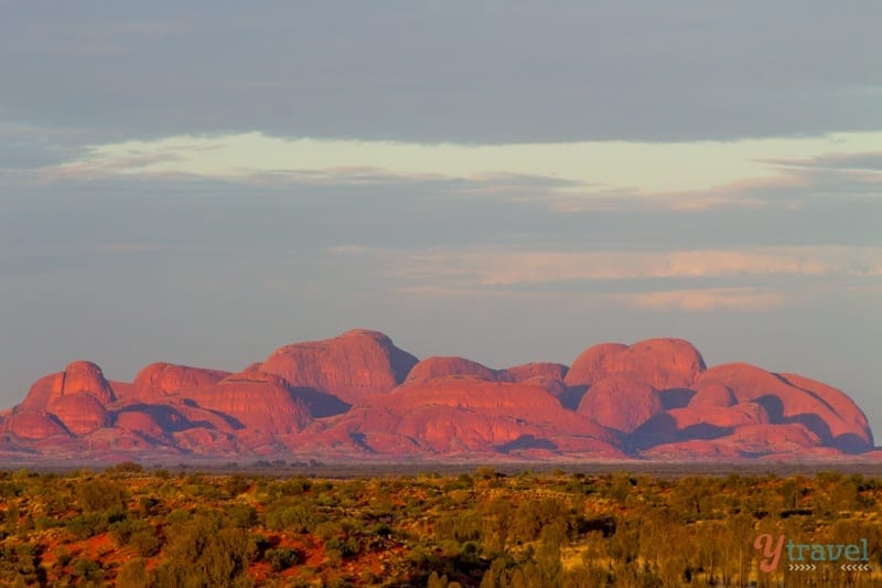 Sunrise over Kata Tjuta, Central Australia