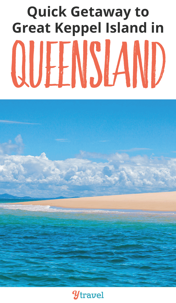 Escape the crowds in the Great Barrier Reef and head to Great Keppel Island for a quick getaway.