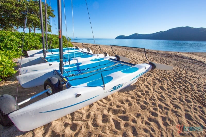 boats in the sand