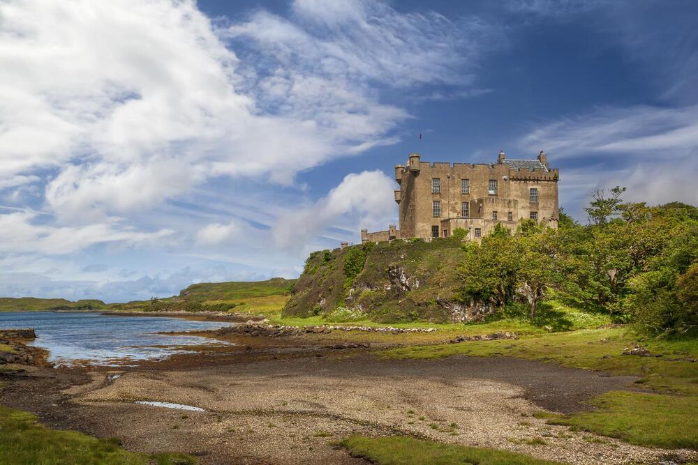 Castle on hill top