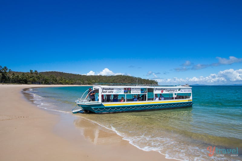 boat on the water's shore