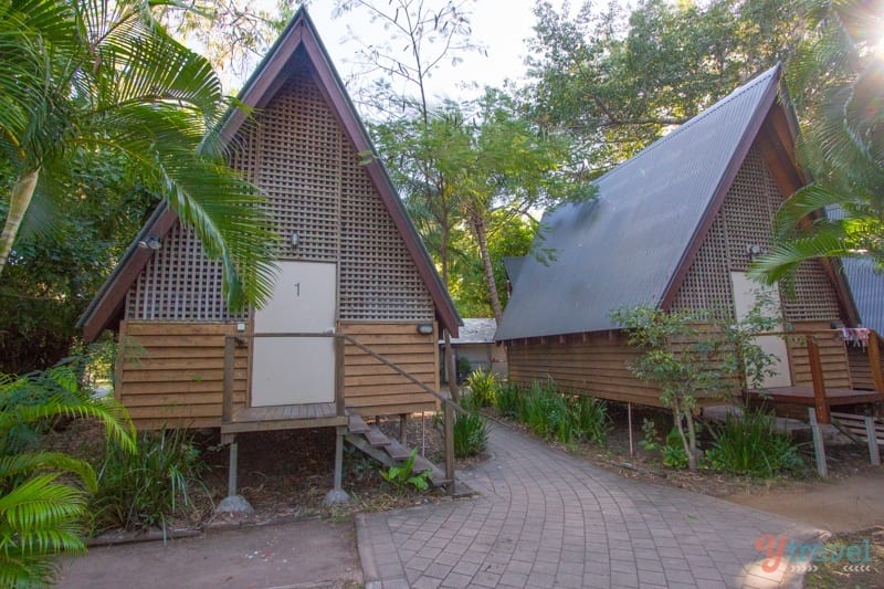 A-frame 6 bed bungalows