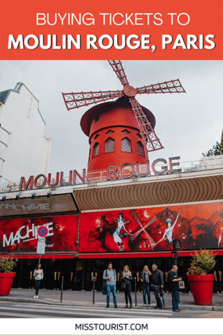 Moulin Rouge tickets Paris PIN 2