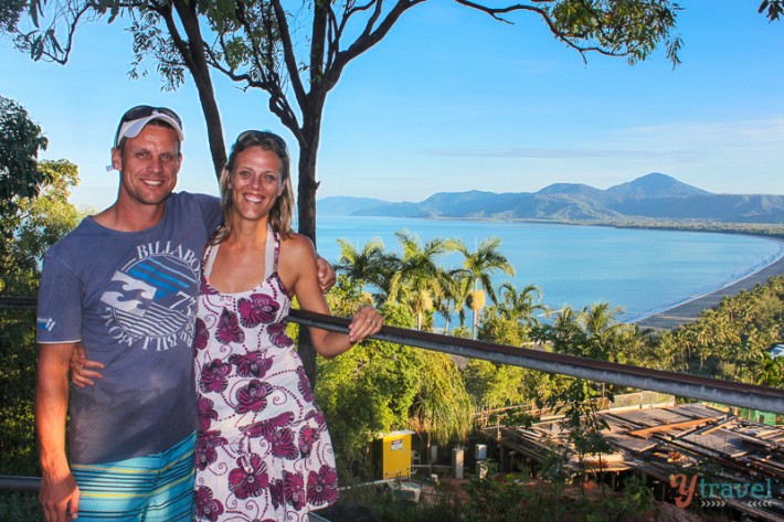 people standing on a balcony 