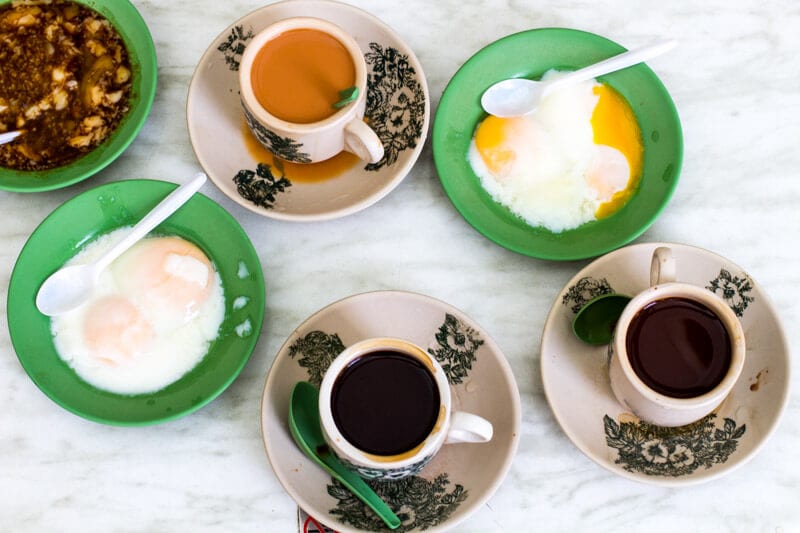 Traditional Sinagpore breakfast