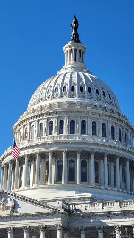 dome of the us capitol