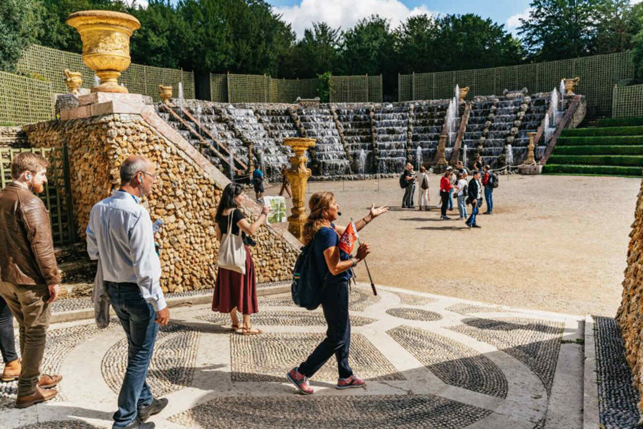 free enter to the Palace of Versailles