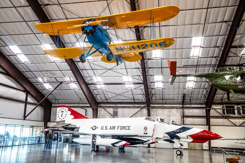 plane displays at Pima Air & Space Museum