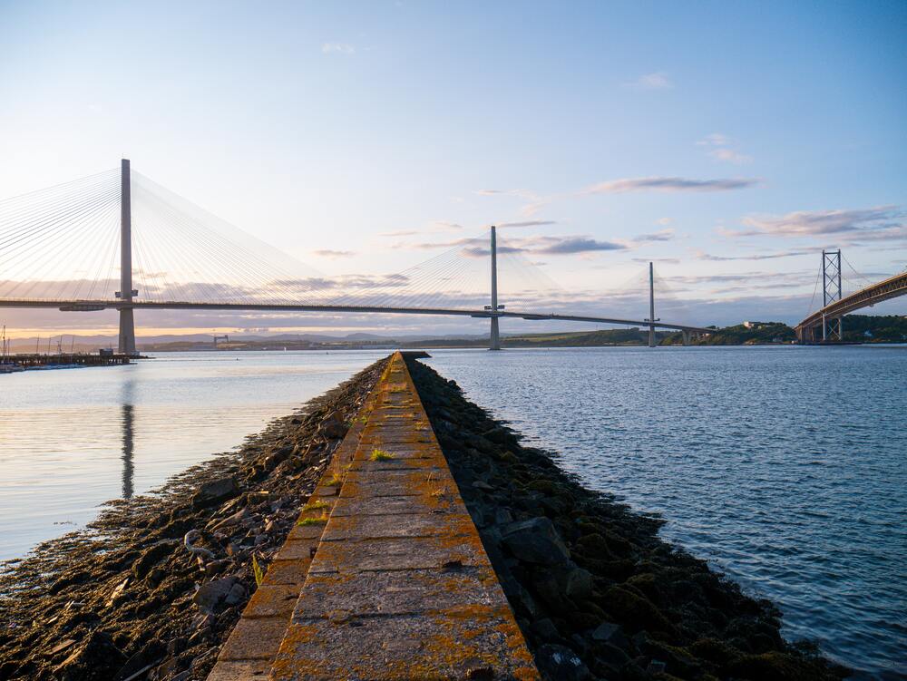 bridge over water