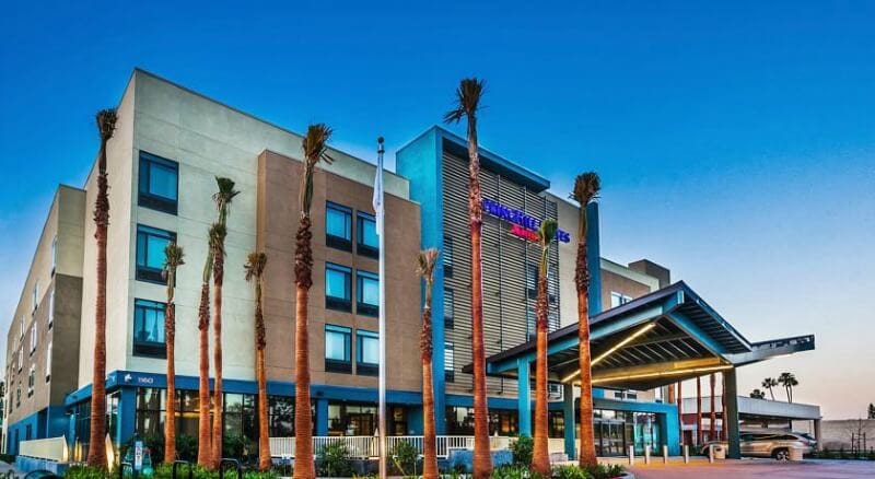 exterior of Springhill Suites, Anaheim 