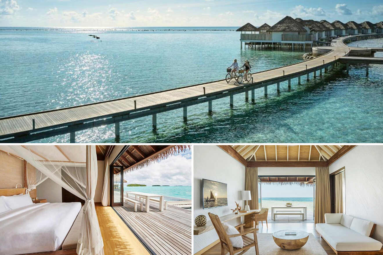 9 COMO Maalifushi with overwater hammock