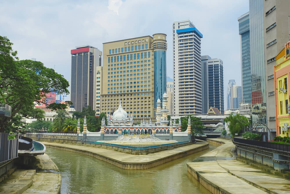 river running through Kuala Lumpur