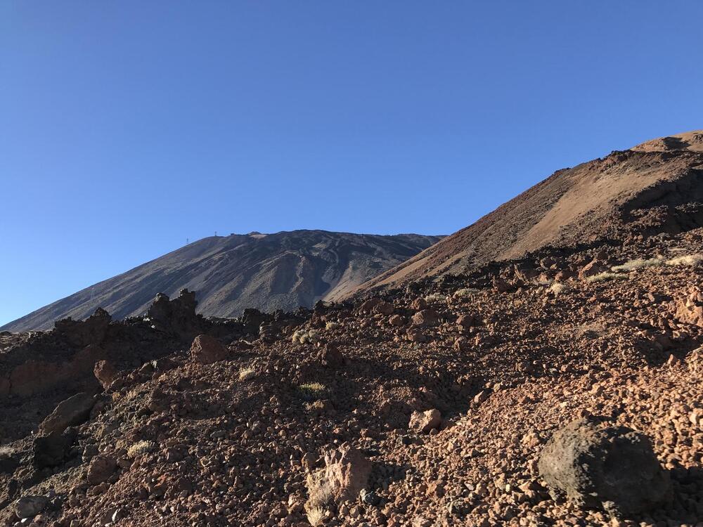 Mount Teide a volcano on Tenerife in the Canary Islands