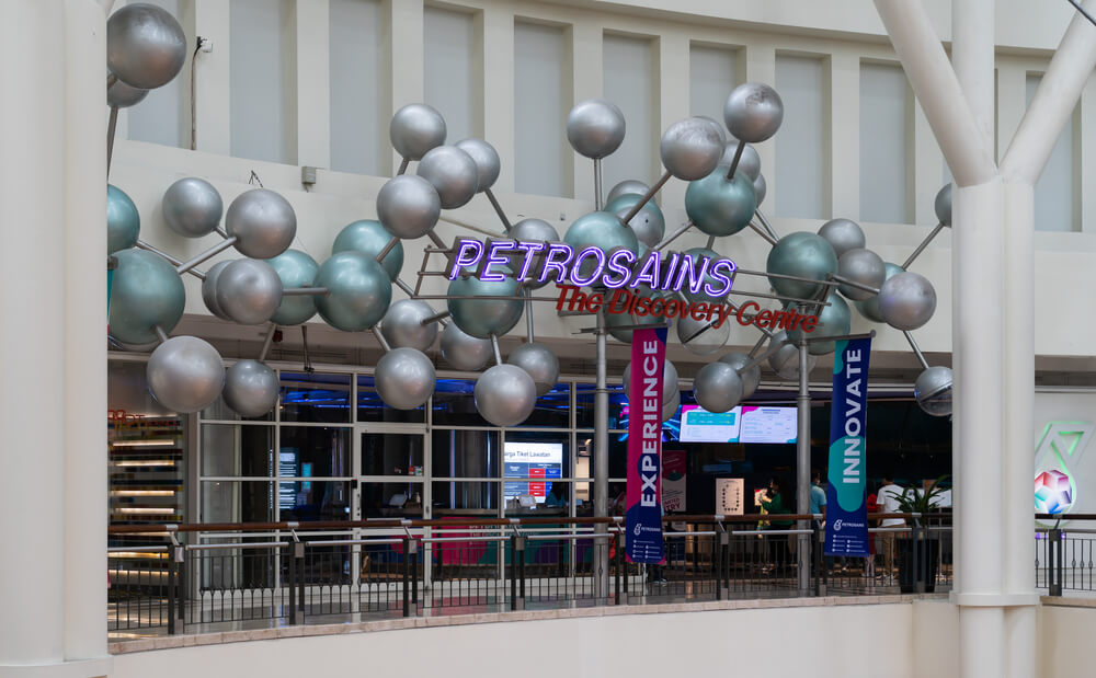 entrance to Petrosains Discovery Centre