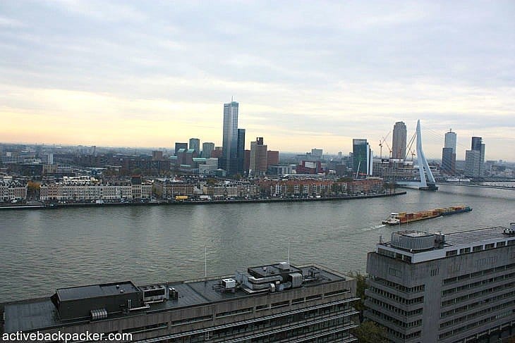 What to do in Rotterdam A large body of water with a city in the background