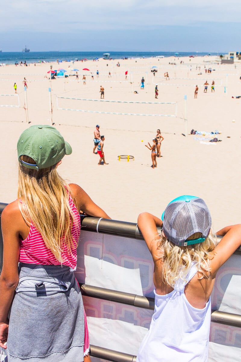 Huntington Beach Pier, Orange County. One of the best places to visit in California