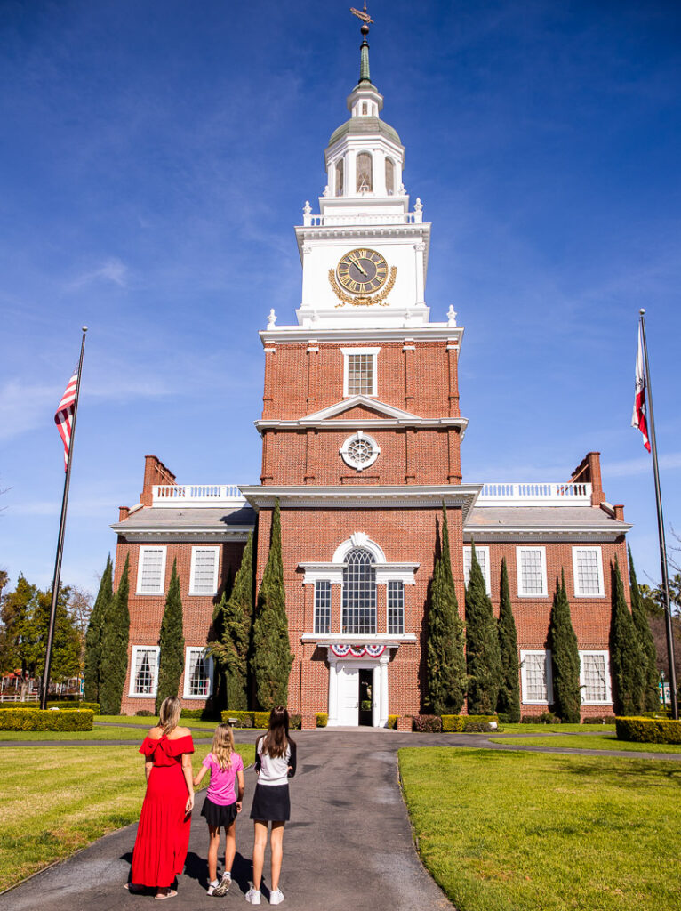 Replica of Independence Hall in Buena Park, California