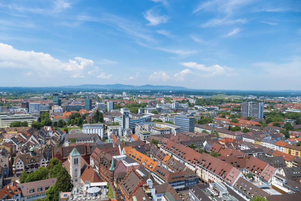 vuildings in frieburg