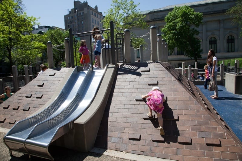 kids in a playground