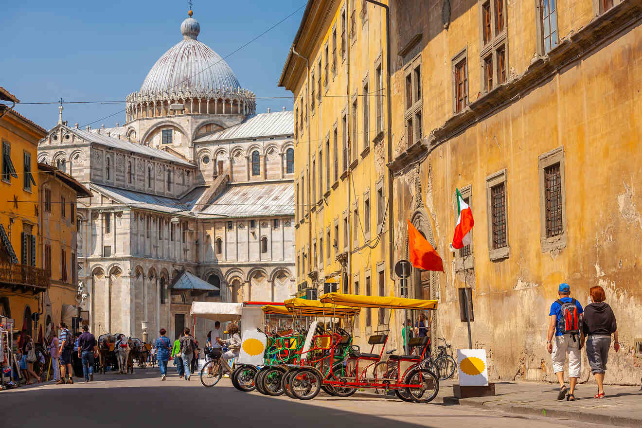 18 How to get around Pisa