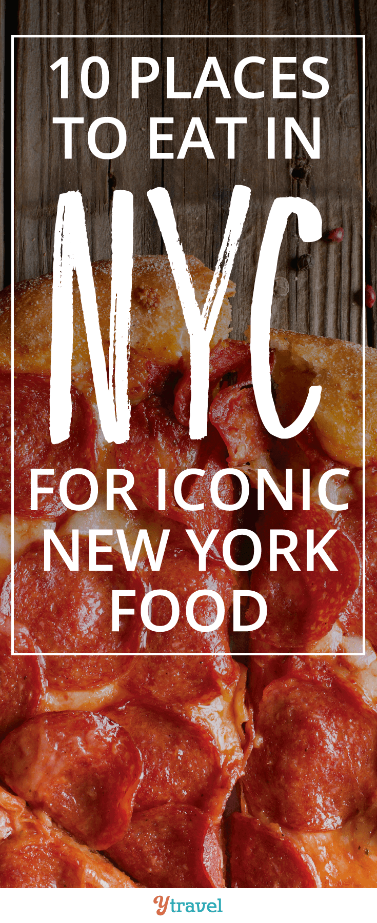 10 places to eat in NYC for iconic New York food. From pizza to bagels to rueben sandwiches we'll make sure you're stomach is satisfied!