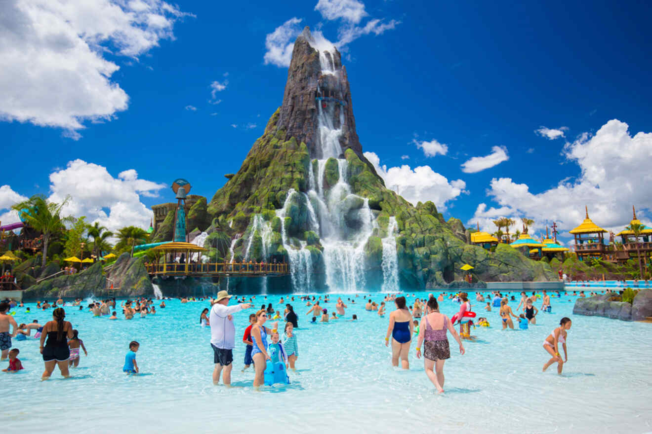 2 best Orlando water parks Volcano Bay Universal