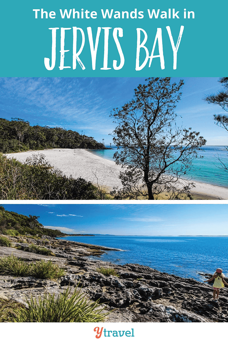 The white sands walk in Jervis Bay.