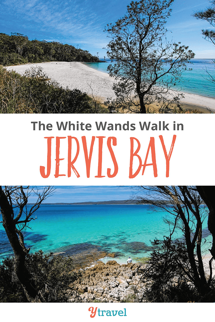 The white sands walk in Jervis Bay.