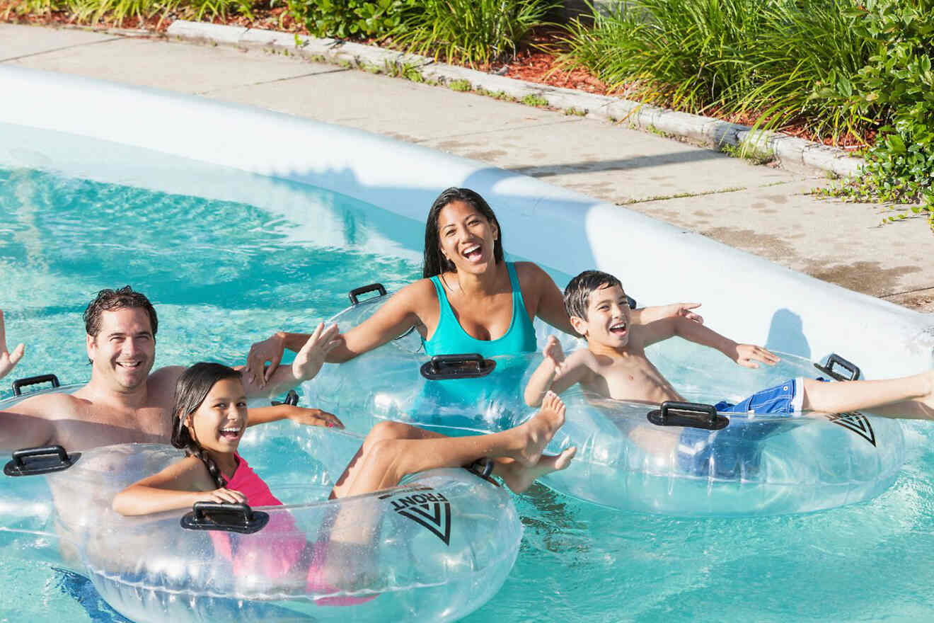 6 best kid friendly Palm Springs hotels with a lazy river