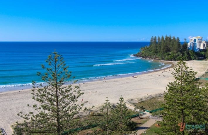 View from Mantra Coolangatta Beach - Queensland, Australia