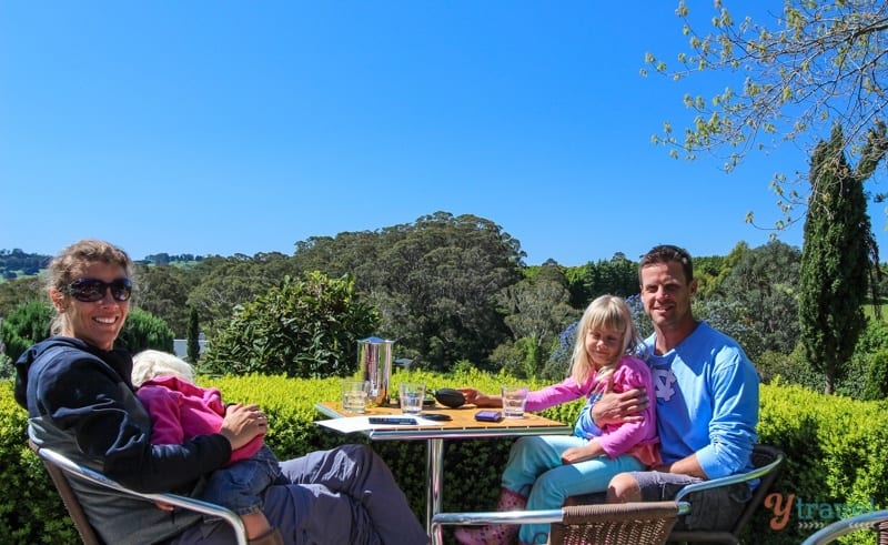 people sitting at a table