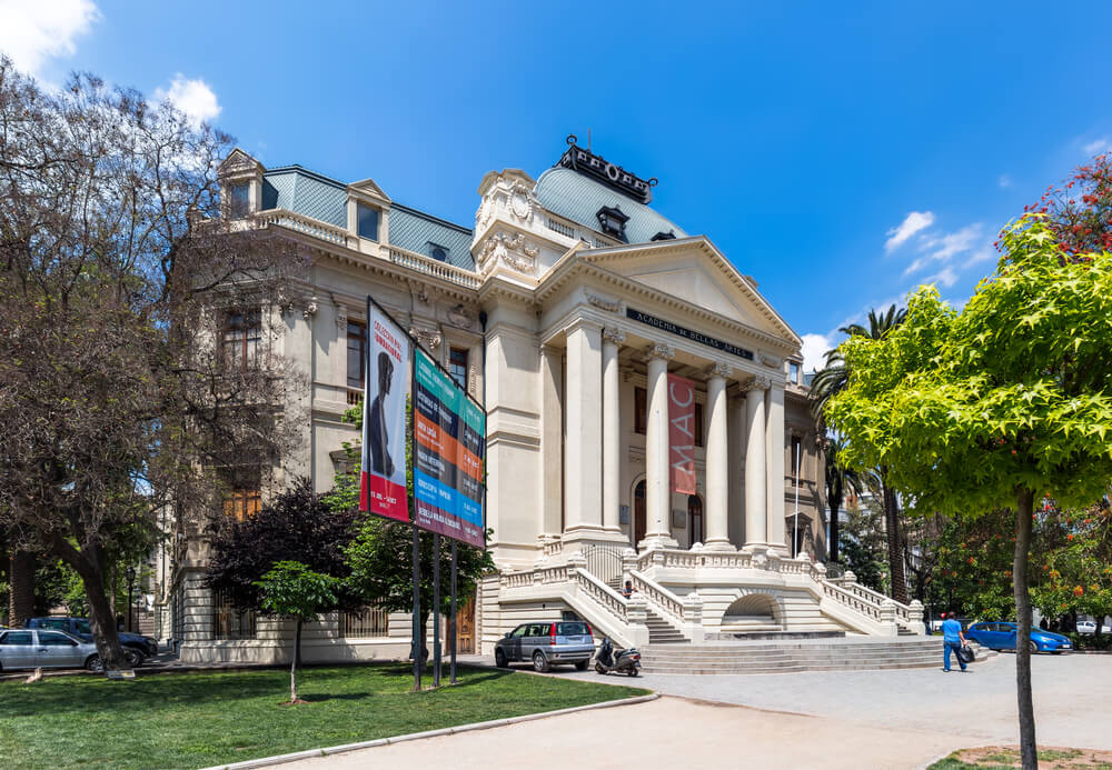 exterior of national museum of fine arts